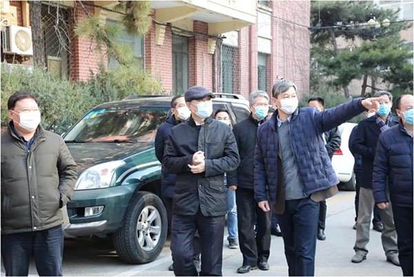 馮永強檢查集團(tuán)公司部分在京單位疫情防控工作情況